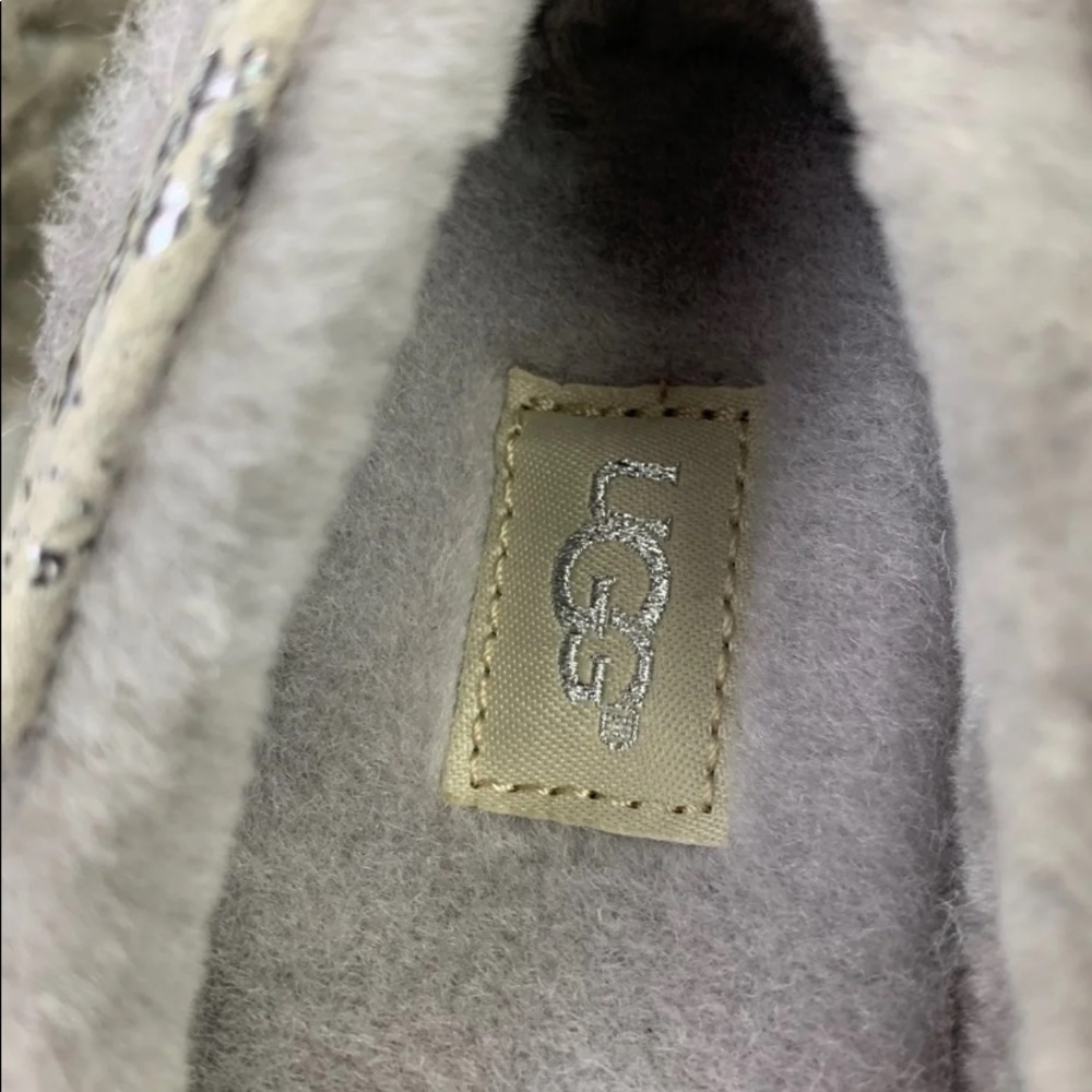 New UGG Hailey Metallic snake Shoe 6.5 - Picture 6 of 8